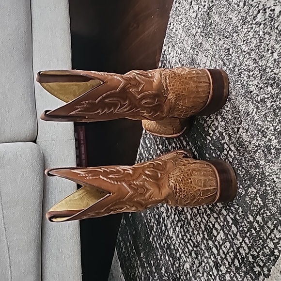 Justin Men's Alligator Boots - Picture 4 of 5